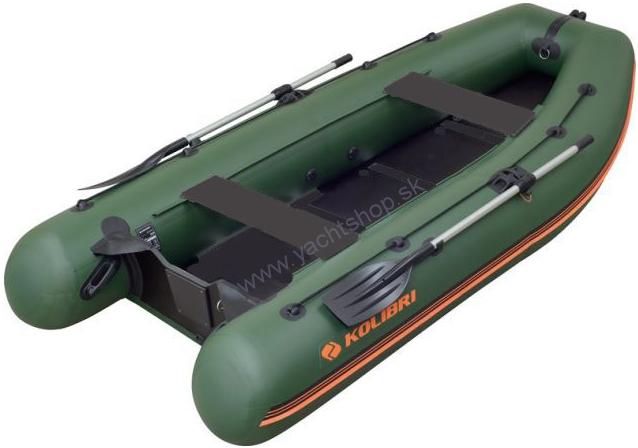 KOLIBRI KM-300 DL zelený, pevná podlaha s nafukovacím kýlom  Nafukovací čln 87217