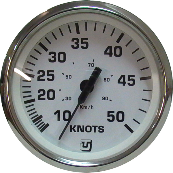 UFLEX Tachometer 0-30 Kn, 0-55 Km, 85 mm  Part number: 62008TA