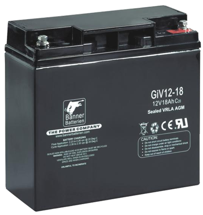 BANNER Batéria AGM GIV-12-18, 12 V, 18 AH  Stand by Bull GiV 12-18
