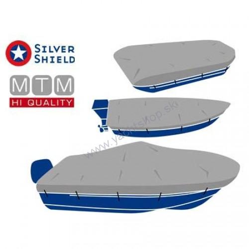 MOTOMARINE Krycia plachta TENDER strieborná na čln 300-360 cm  3270001