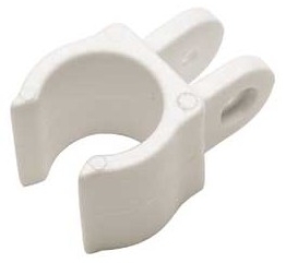 NUOVA RADE Základňa pre montáž bimini na zábradlie 22/25 mm  BASETTA AT NYLON WHITE