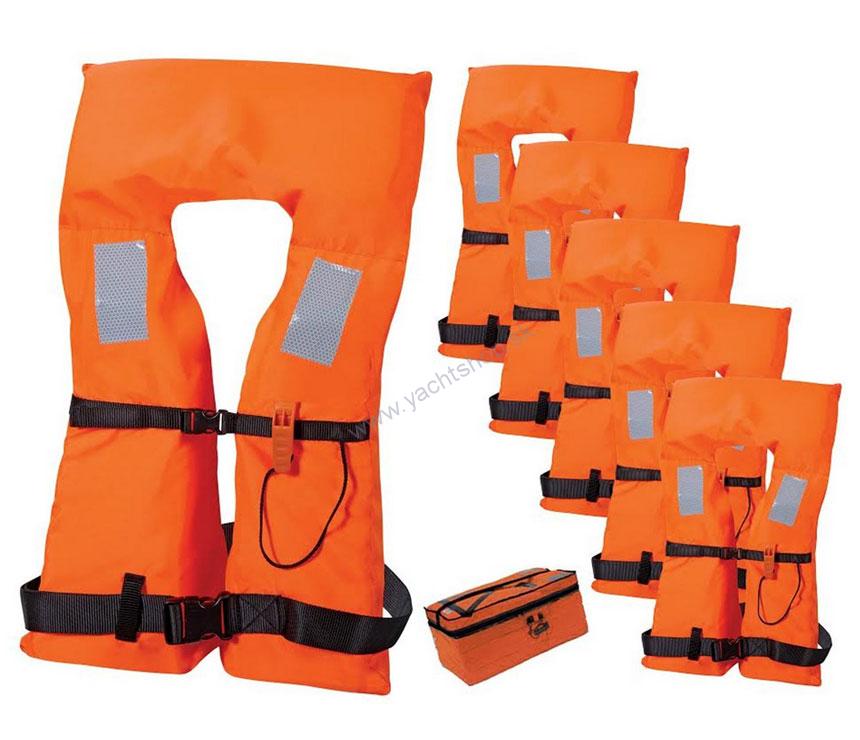 MARINE POOL Set 4 záchranných viest v taške