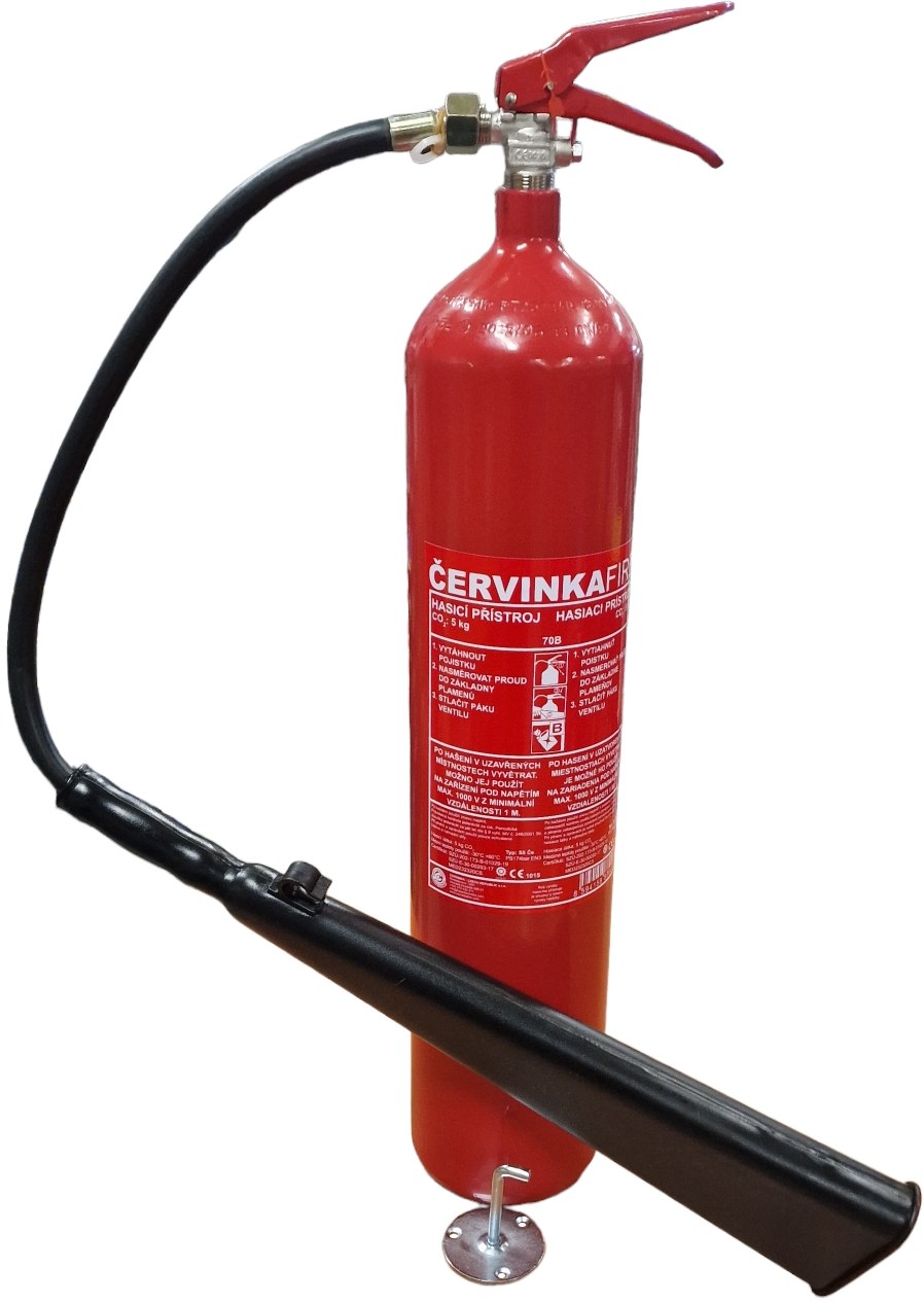 ČERVINKA FIRE Snehový hasiaci prístroj CO2 5 kg