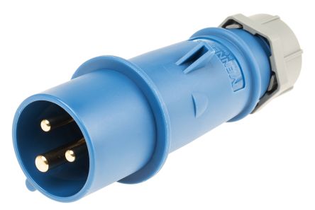 MENNEKES TYP 148A Zástrčka 16 A - 6 h / 200-250 V  36504