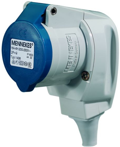 MENNEKES TYP 1438 Zásuvka 16 A - 6 h / 200-250 V