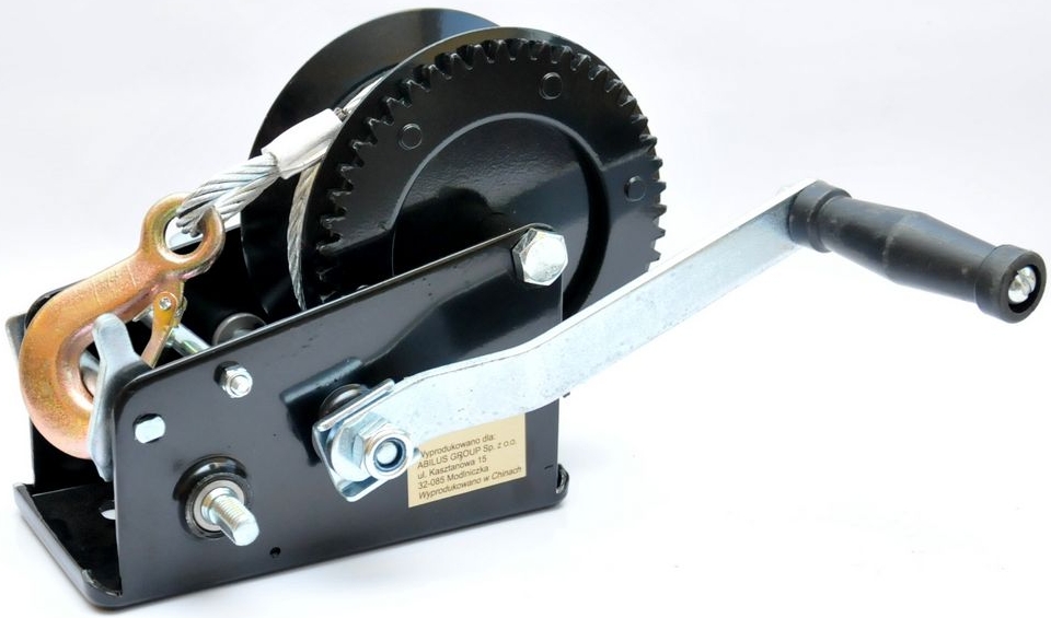 DRAGONWINCH DWK35V Ručný navijak 1600 kg oceľové lano