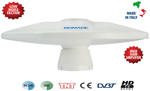 SUPERGAIN NOMADE SGT6000 DVBT TV ANTÉNA  MARINE MOBILE TV ANTENNA