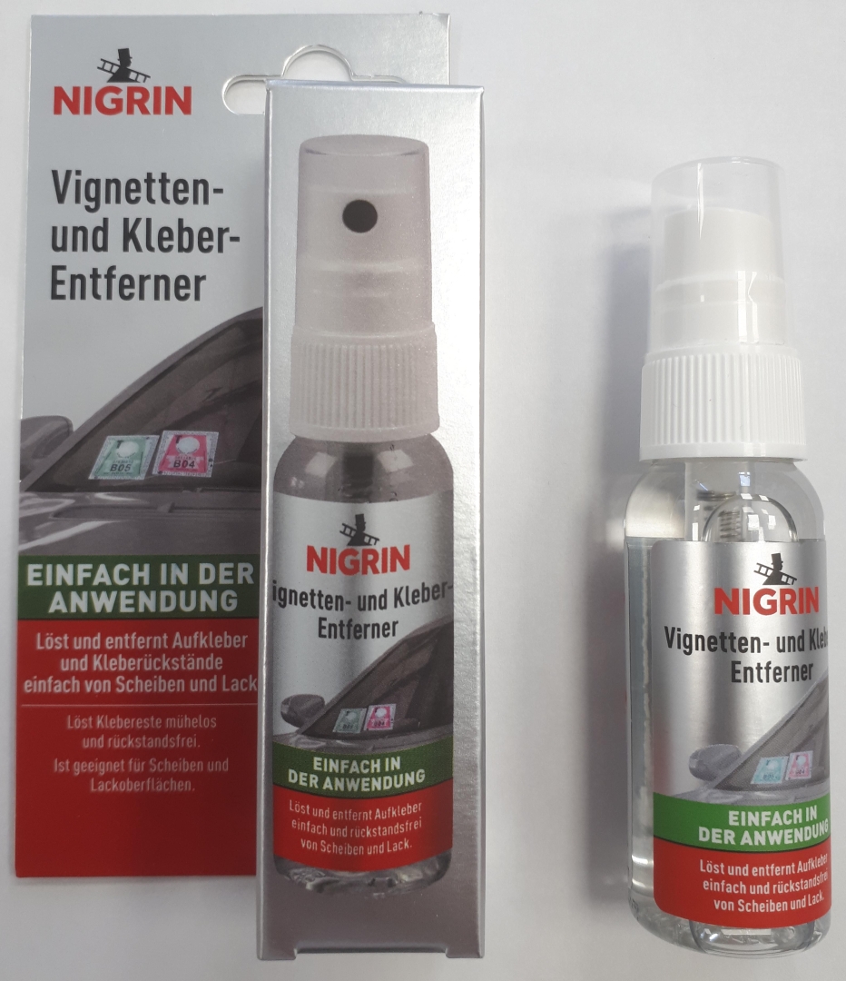NIGRIN Odstraňovač nálepiek a lepidla 30 ml