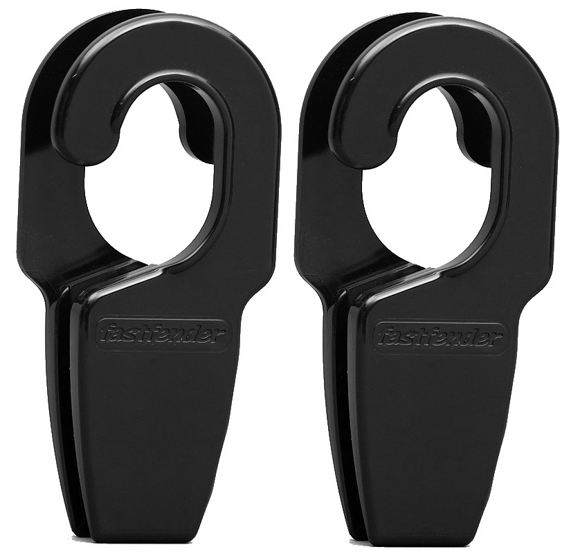 FASTFENDER Držiak fendra na 25 mm zábradlie pre 6-12 lanko, čierny - set  FQ2029 06-FAST25S