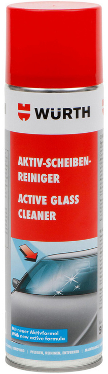 WURTH AKTÍVNY ČISTIČ OKIEN A SKIEL 500 ml