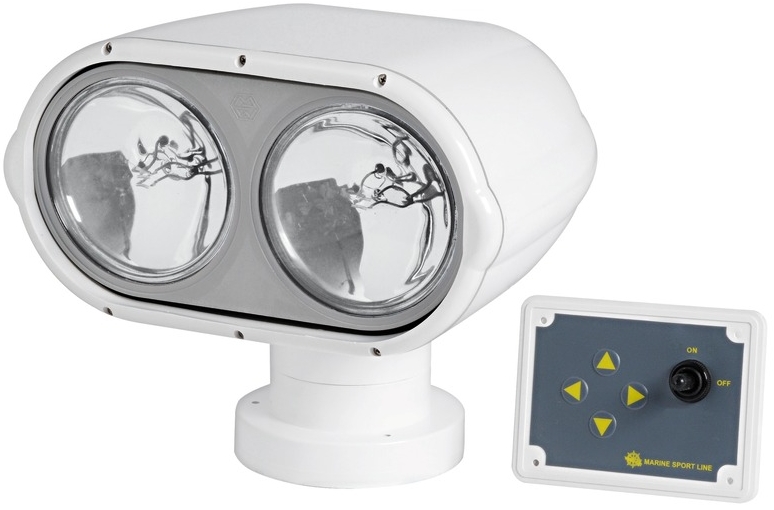 MATRO MARINE Vyhľadávací reflektor s dvoma parabolami 12 V  7100000012