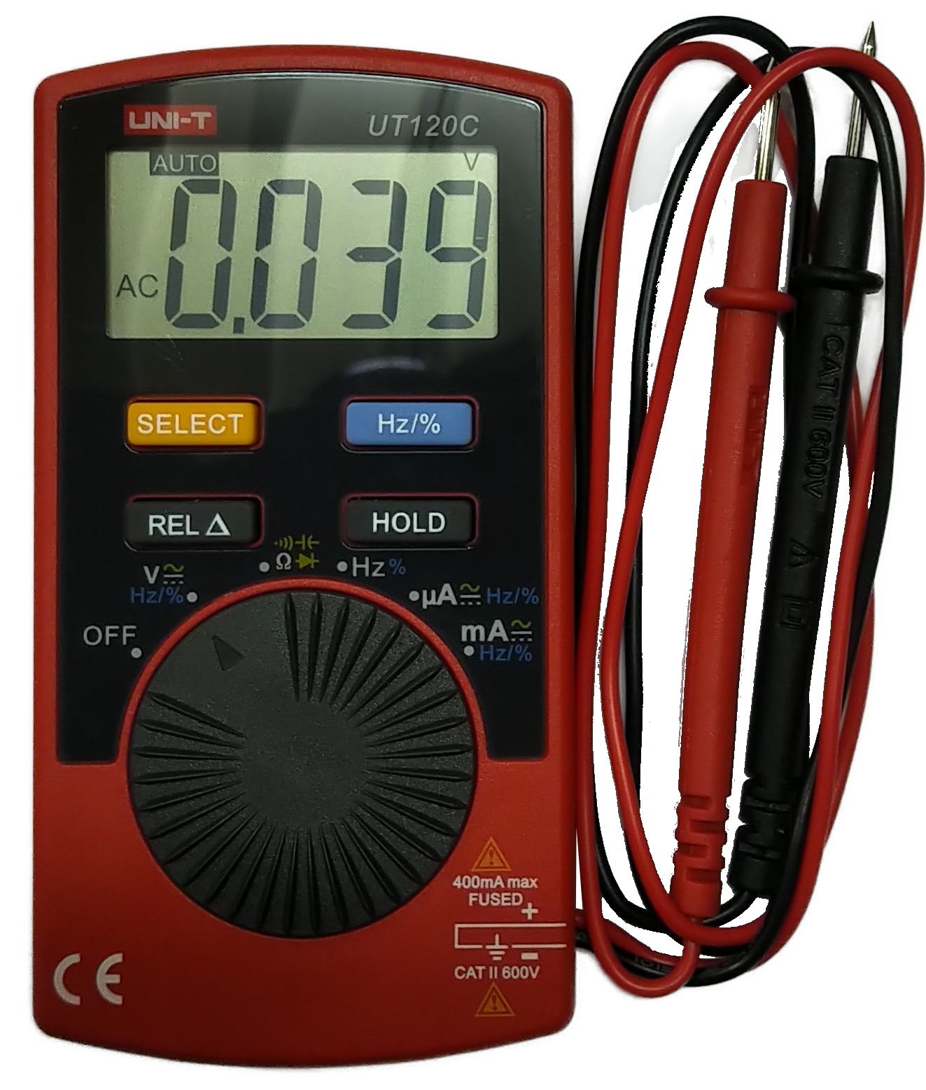 UNI-T UT120C Digitálny multimeter  voltmeter, ampérmeter, ohmmeter