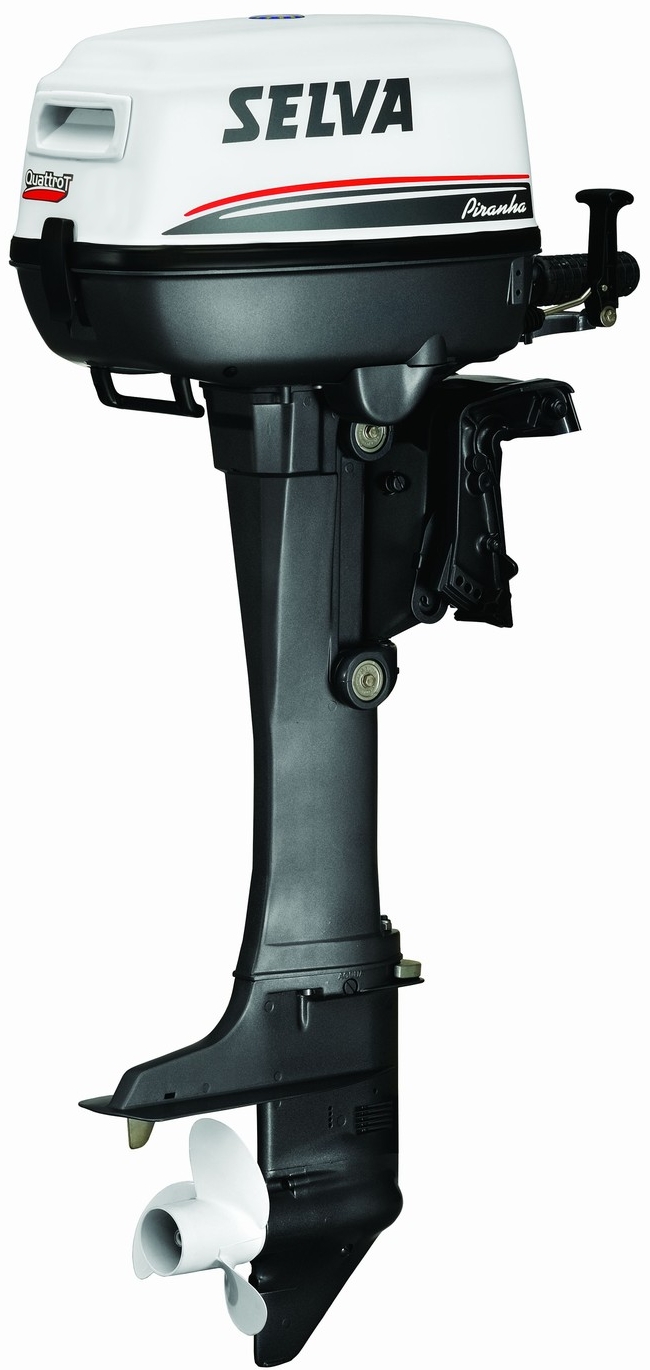 SELVA Piranha 5XS (9,9) HP s krátkou nohou  SF5D závesný lodný benzínový motor 9,9HP 9,9 HP