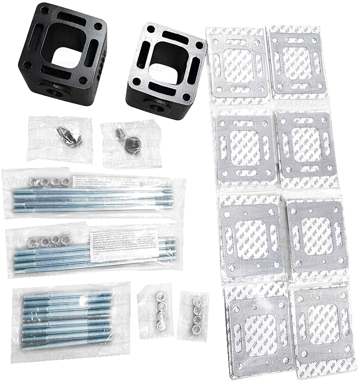 H2O Spacer kit 3” MerCruiser