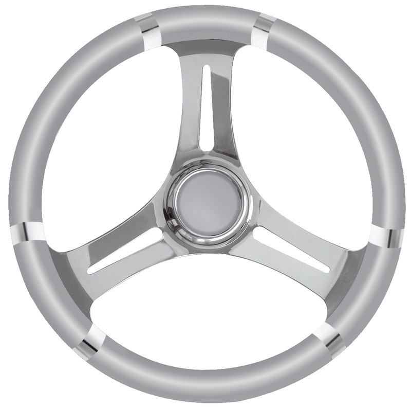 OSCULATI Volant 350 mm nerezový, šedý