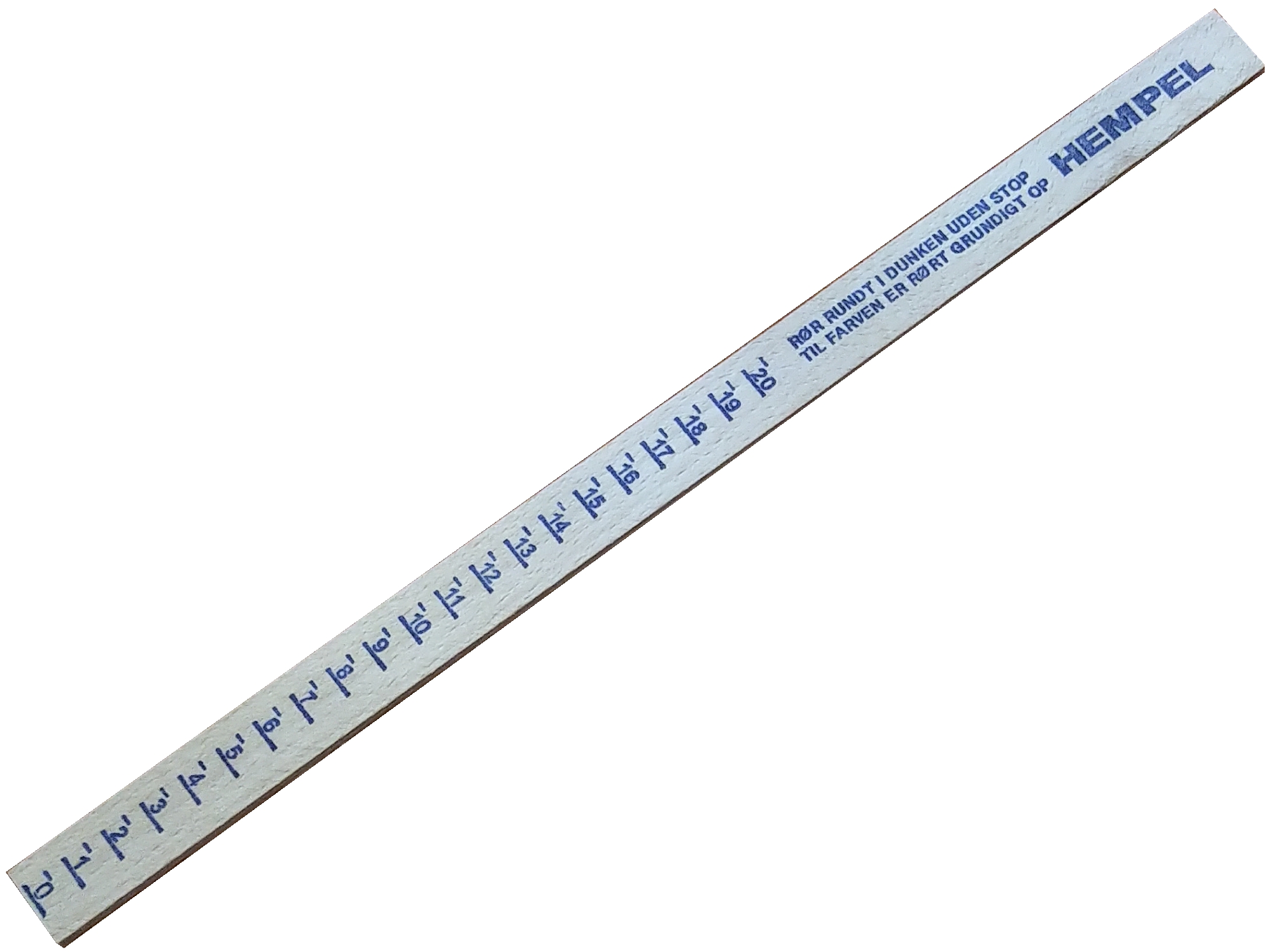 HEMPEL Miešatko drevené s metrom 35 cm