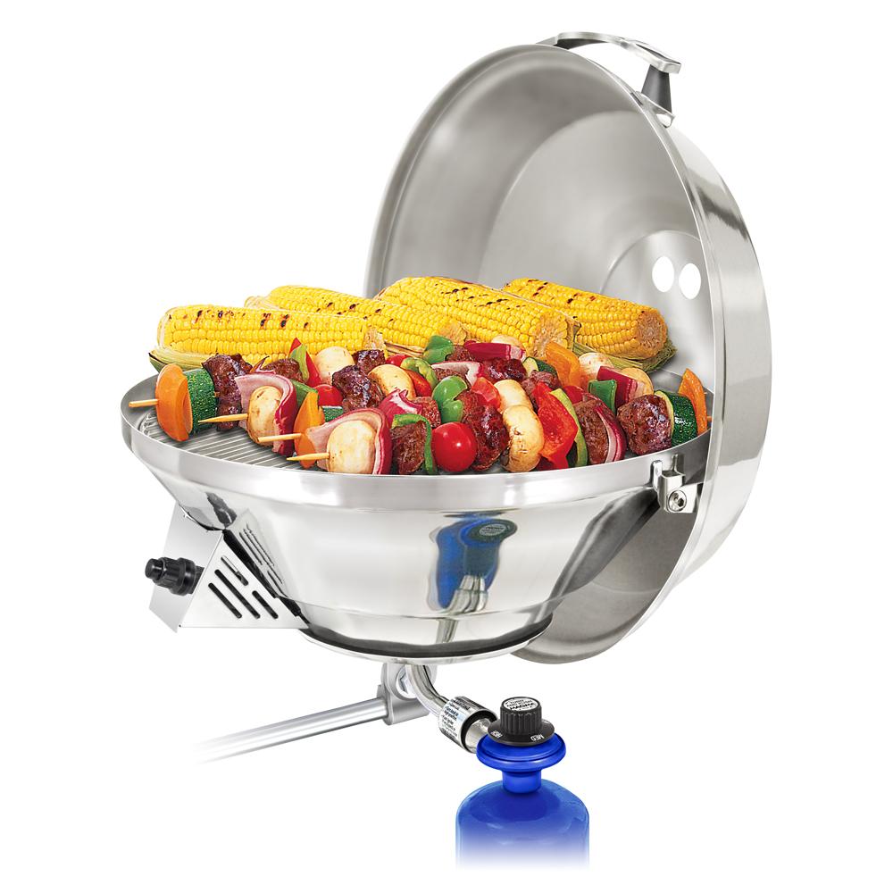 MAGMA A10-207 Marine plynový gril s horákom MAGMA Marine Kettle Piezo  A10-207-3CE-2 MARINE KETTLE ORIGINAL SIZE