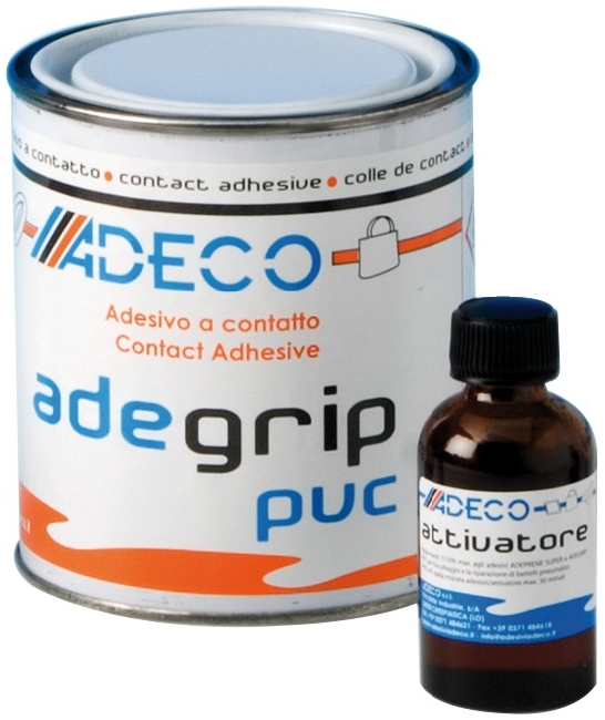 ADECO Lepidlo dvojzložkové na PVC 850 g  5722913
