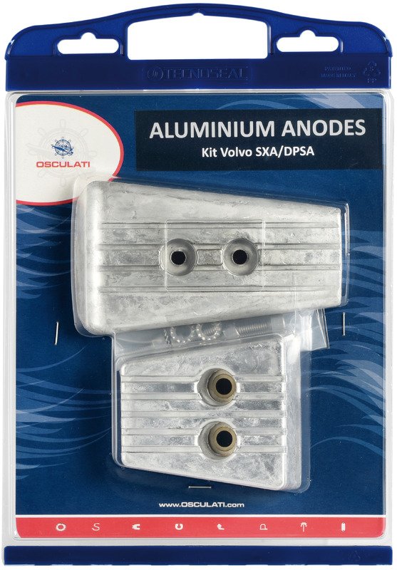 OSCULATI Aluminiové anody pre VOLVO PENTA SX-A/DPS-A  SXA/DPSA hliníkové anódy