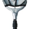 ZEBCOEU L: 300m Wide Mesh Telescopic Landing Net W: 70cm H: 60cm D: 60cm 8x8mm 3