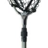 ZEBCOEU L: 200m De Luxe Telescopic Landing Net W: 60cm H: 50cm D: 60cm 6x6mm 3