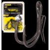 BLACKCAT #4/0 Ghost Double Hook DG DG coating 5 pcs
