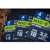MATRIX MXC-6 4” F1 Bands (Variant MXC-6  Size 18 Barbless / 0.125mm / 4" (10cm) F1 Band - 8pcs)