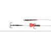 FOX RAGE PREDATOR Twin Treble Traces (Variant Fox Rage Predator Twin Treble Trace 52cm Size 8 Barbed - 40lb)