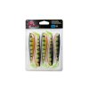FOX RAGE Ultra UV Zander Pro Shad Single Colour Packs (Variant 5x Ultra UV Lemontiger - 7.5cm)