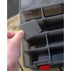 FOX RAGE Stack 'N' Store Shield Storage (Variant Fox Rage Stack and Store Box Shield Storage 16 Comp Large Deep)