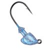 STRIKE KING Squadron And Baby Squadron Swimbait Jig Heads (Variant (Baby) Silver Bling - 5.3g)