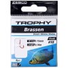 ZEBCOEU #10 Trophy Bream hook-to-nylon red Hooklength: 70cm