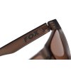 csn055 fox avius sunglasses trans khaki frame brown lens logo 2