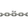 POZINKOVANÁ KALIBROVANÁ REŤAZ 25MT (Varianta GALVANIZED CALIBRATED CHAIN Ø MM.6)