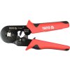 YATO Kliešte na krimpovanie objímkových konektorov  YT-23052 LISOVACIE KLIEŠTE NA KONEKTORY 0,25-10 MM2 V SÚPRAVE S 1200 KONEKTORMI