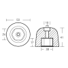 ogiva esagonale per bow thrust vetus