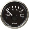vyr 44530KUS Voltmeter 8 16 V cierny 52 mm