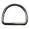 AQUINOX D-Ring, NIROSTA A4, 30 x 25 x 5 mm