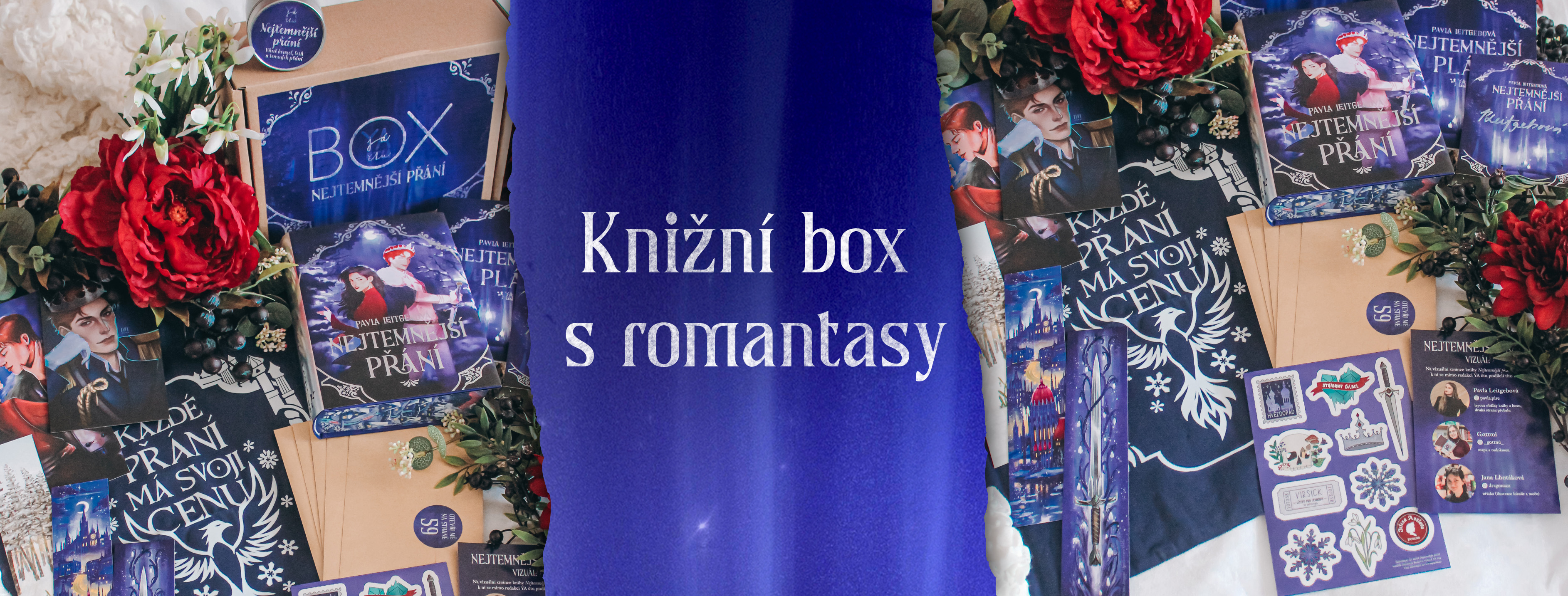 Knižní box s romantasy v prodeji!