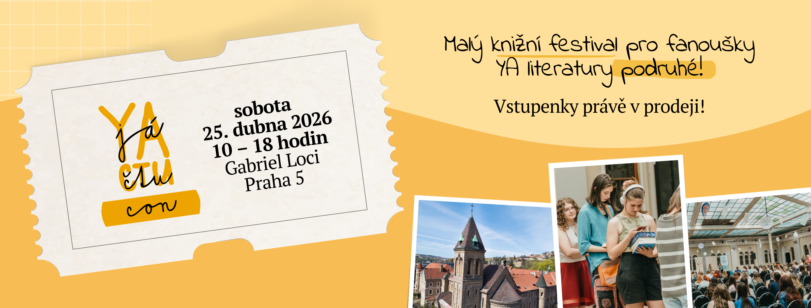 Lístky na YA čtu con právě v prodeji!