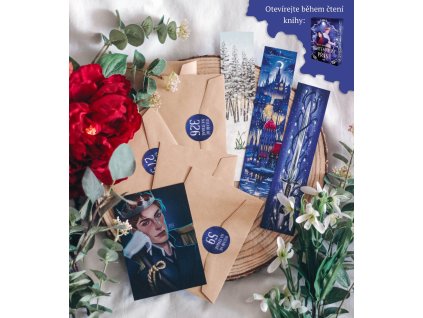 Nejtemnější přání merch se stickerem