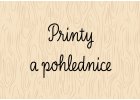 Printy a pohlednice