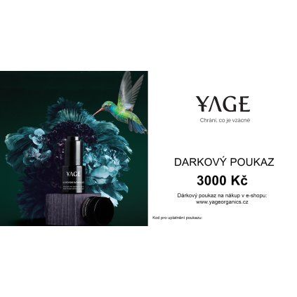 darkový poukaz 3000