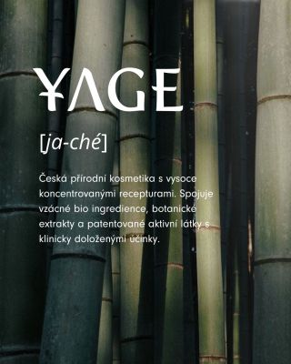 Yage není klasická přírodní kosmetika, která využívá pouze přírodní oleje a tinktury z bylin. Yage je spojením těch...