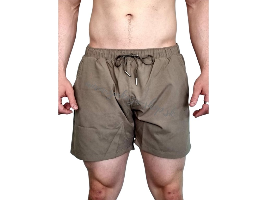 Alpha Industries plavky Hydrochromic AOP Swim Short pánske šortky Alpha  olive