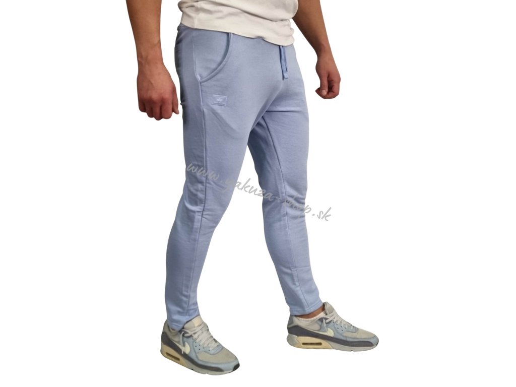 X-FIT blue Industries Alpha light pánske JOGGER LEG tepláky S