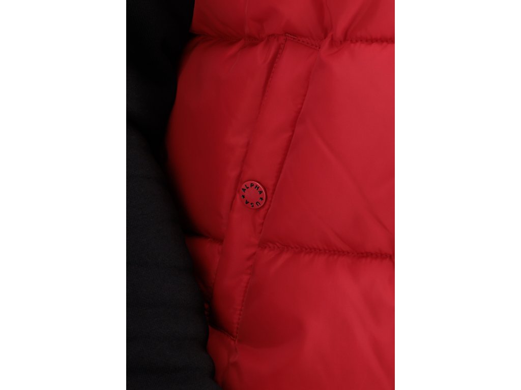 Puffer mars Alpha Hooded red vesta Industries Vest LW