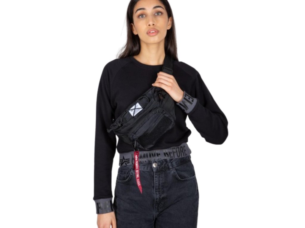 Alpha Industries TACTICAL Waist Bag advinka ta ka black Yakuza shop.sk