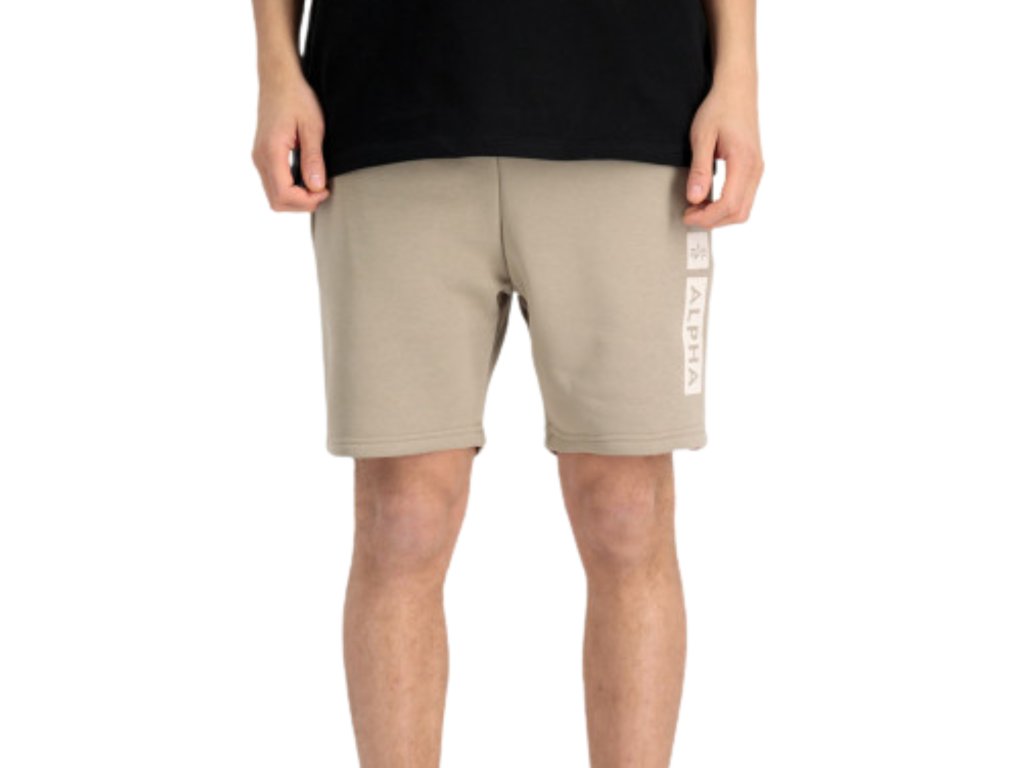 Alpha Industries ALPHA PP SHORT teplákové šortky vintage sandv 1