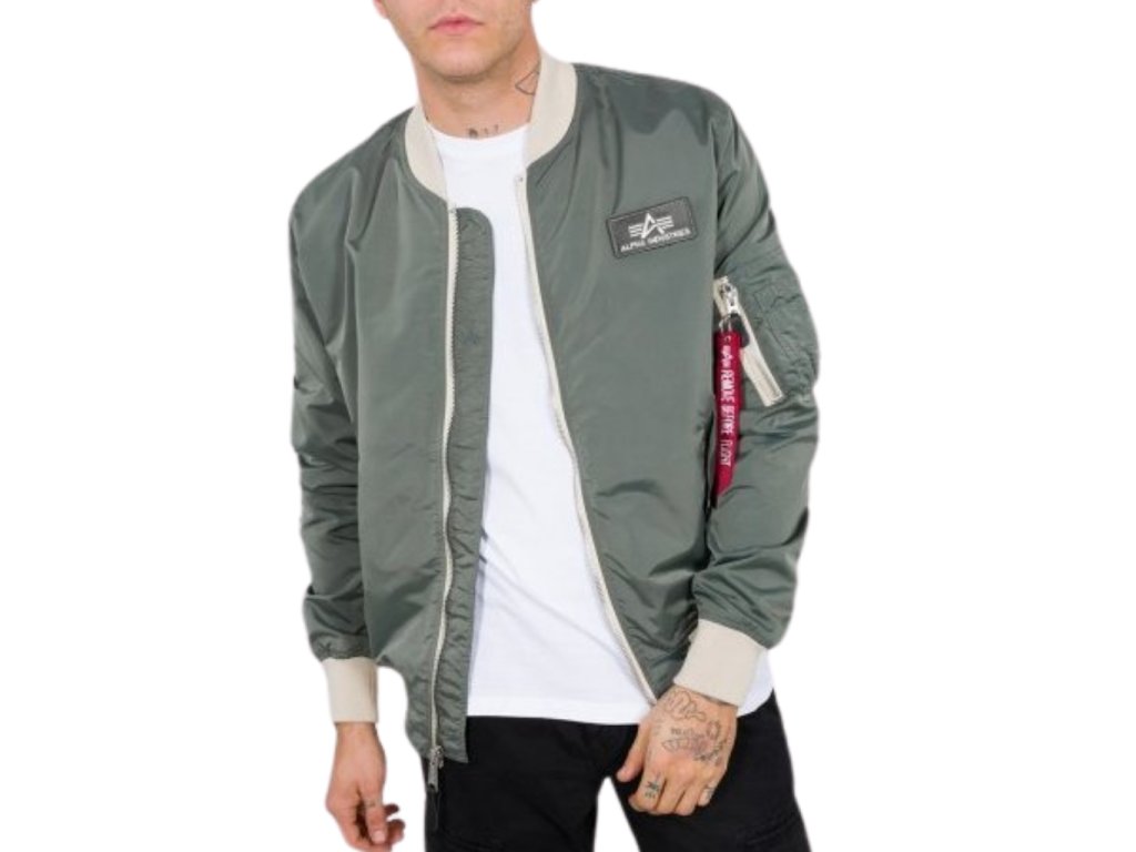 Alpha Industries MA 1 TTC bunda pánska vintage green 1